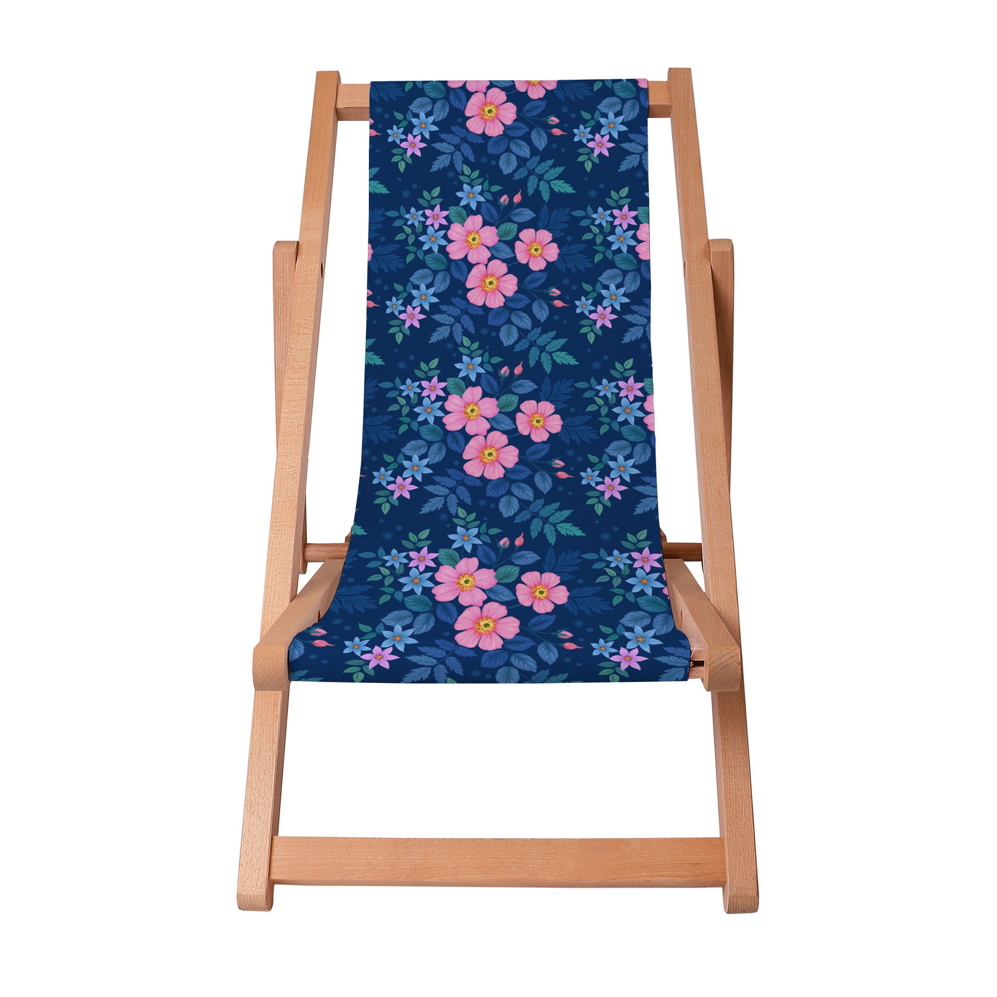 Wooden Deck Chair Fresh Rose-S