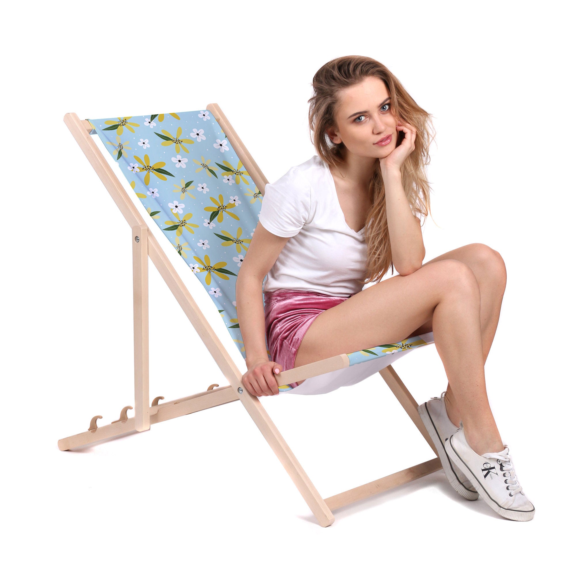 Leżak drewniany Summertime-M