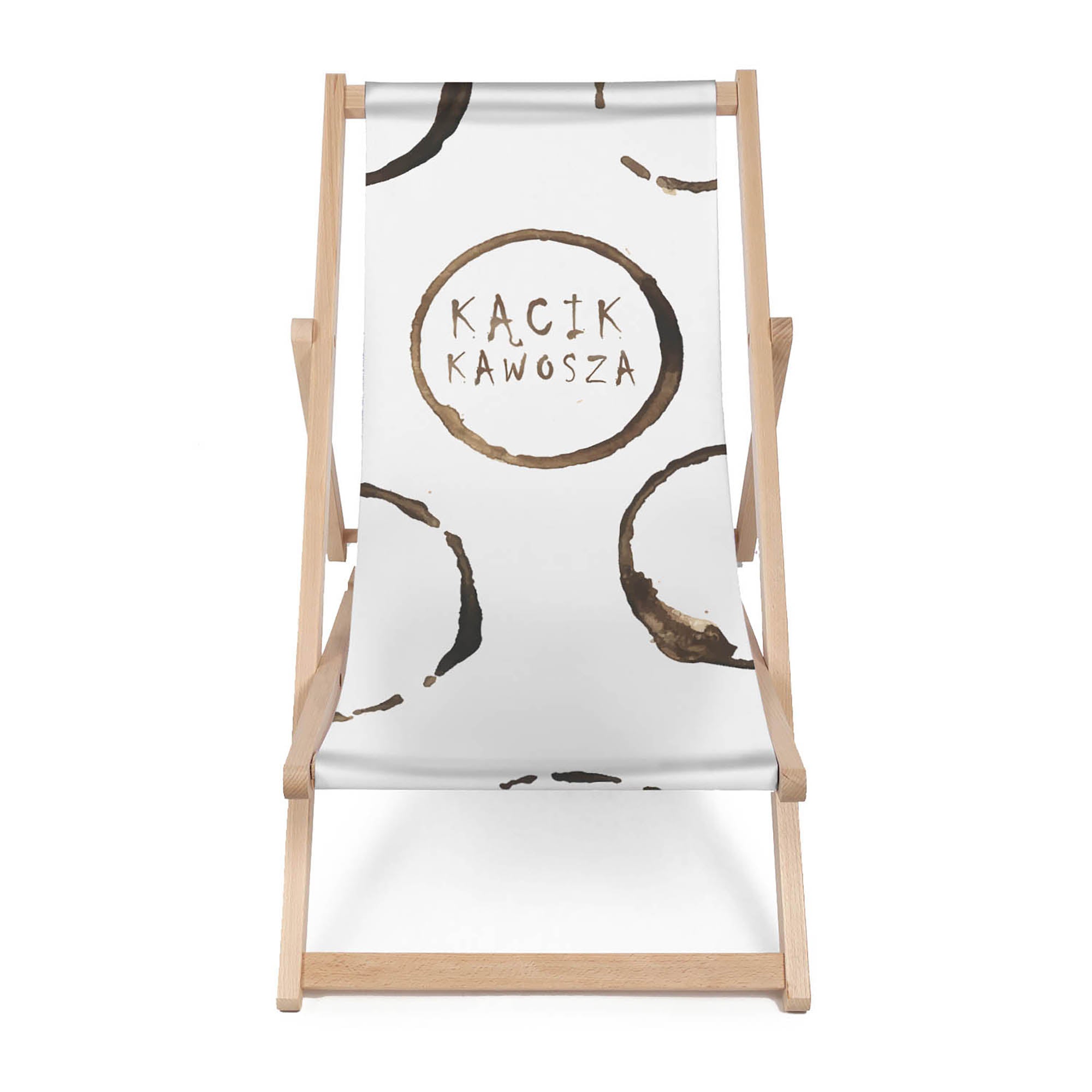 Wooden Deck Chair Coffee Lover’s Corner