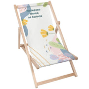Wooden Deck Chair Best Mom in the World