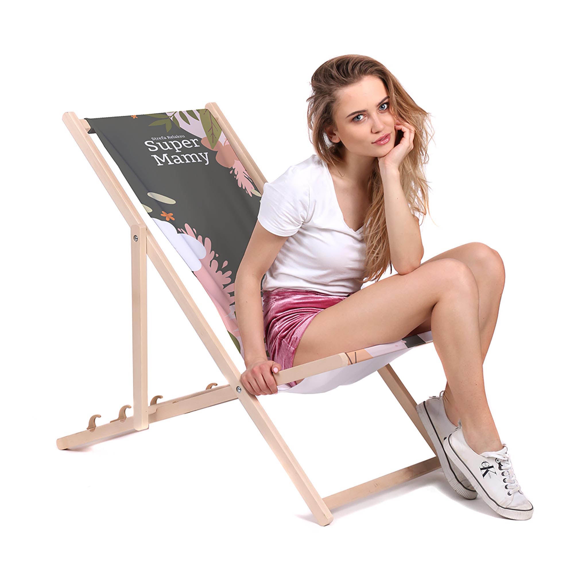 Dřevěné lehátko Strefa Relaksu