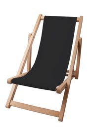 Drevené ležadlo Basic-S-BLACK
