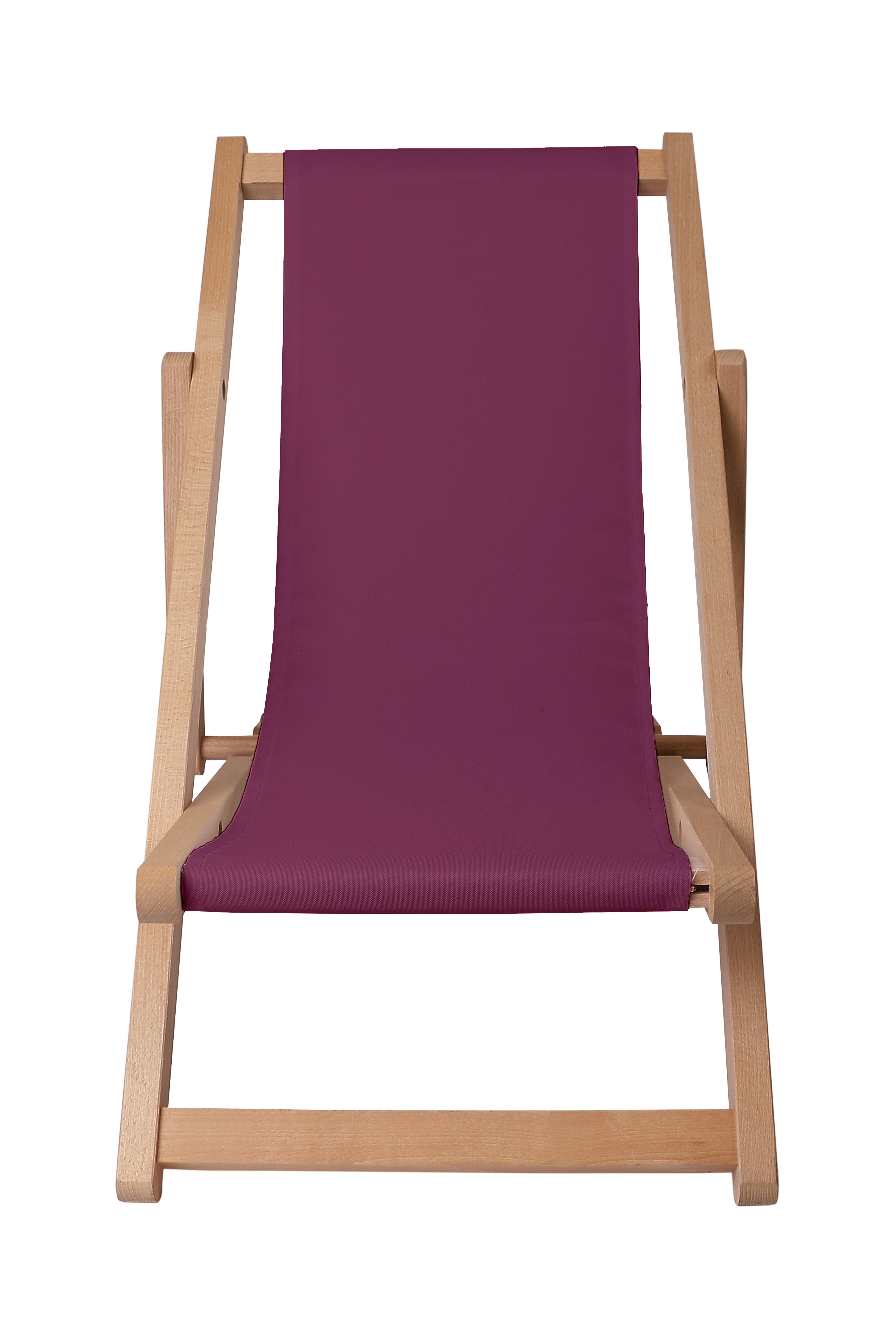 Dřevěné lehátko Basic-S-BURGUND