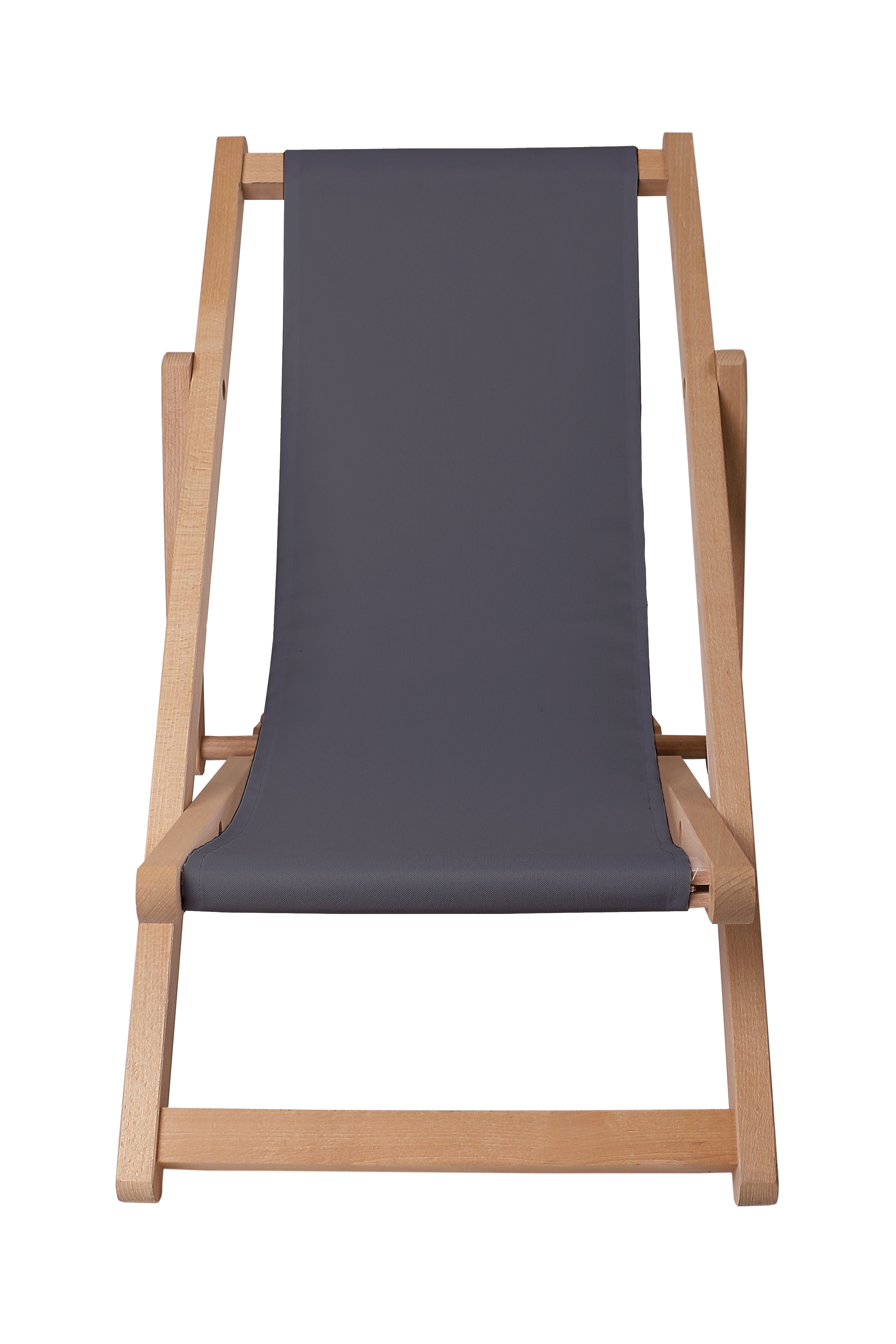 Leżak drewniany Basic-S-CHARCOAL