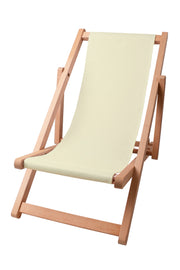 Dřevěné lehátko Basic-S-CREME