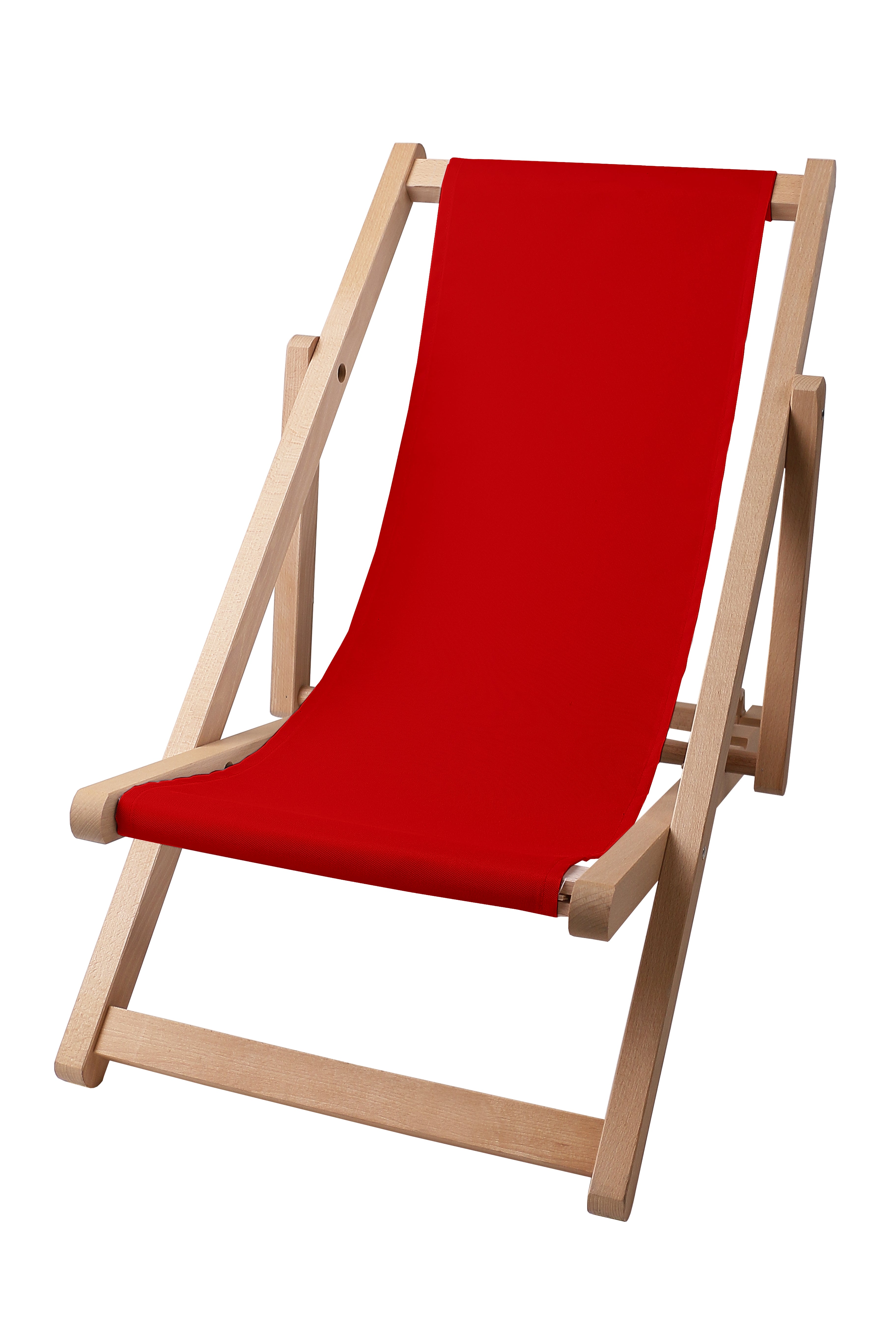 Leżak drewniany Basic-S-RED