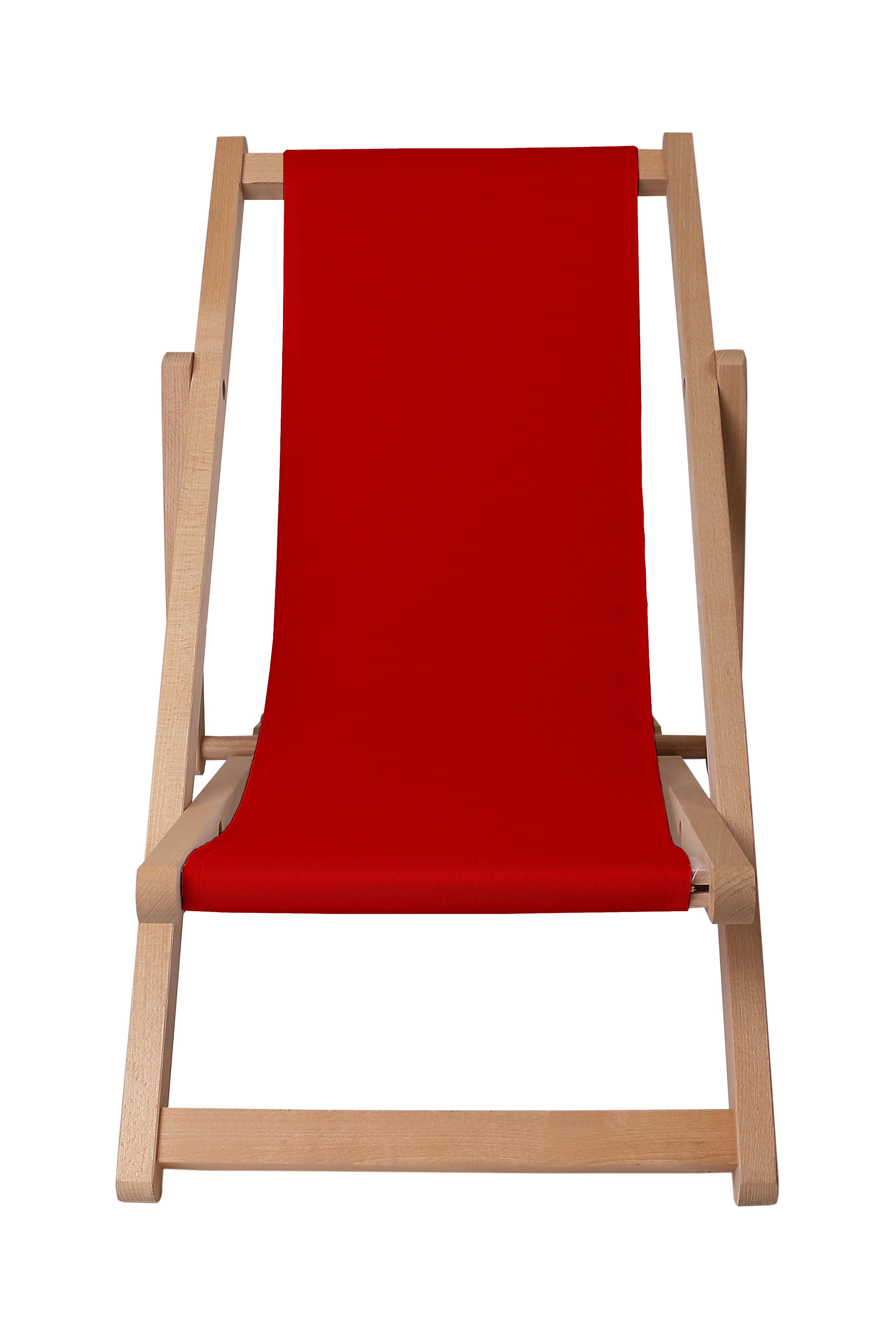 Leżak drewniany Basic-S-RED