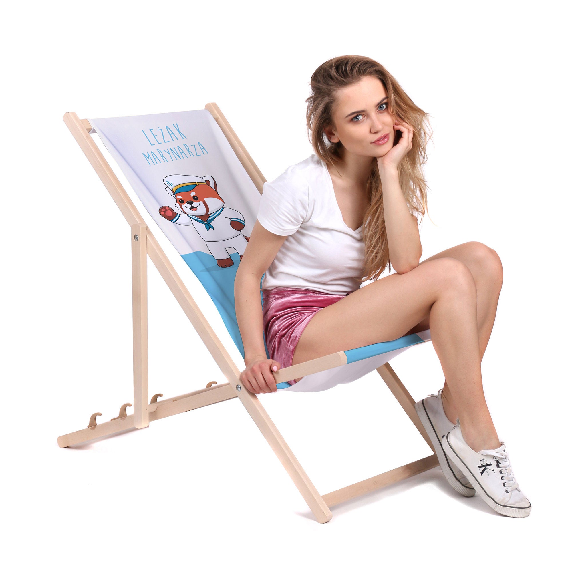 Wooden deck chair for Sailor-M