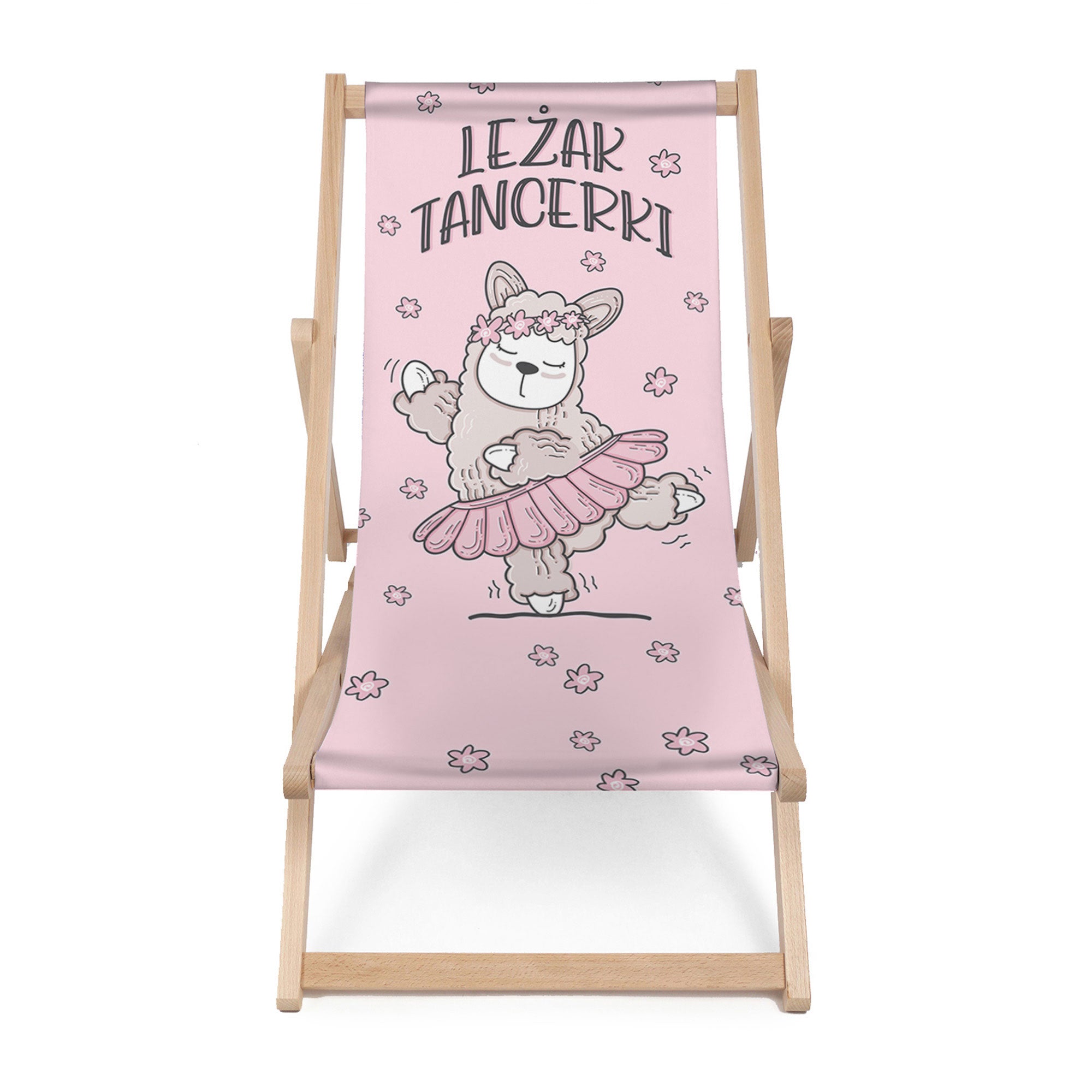 Drevené lehátko pre tanečníčku-M