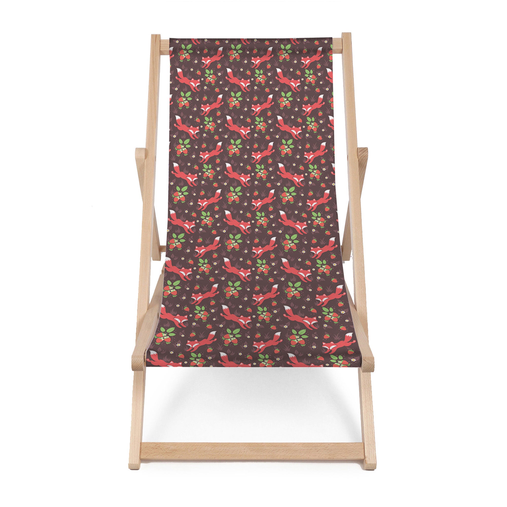 Wooden Deck Chair Fox-M