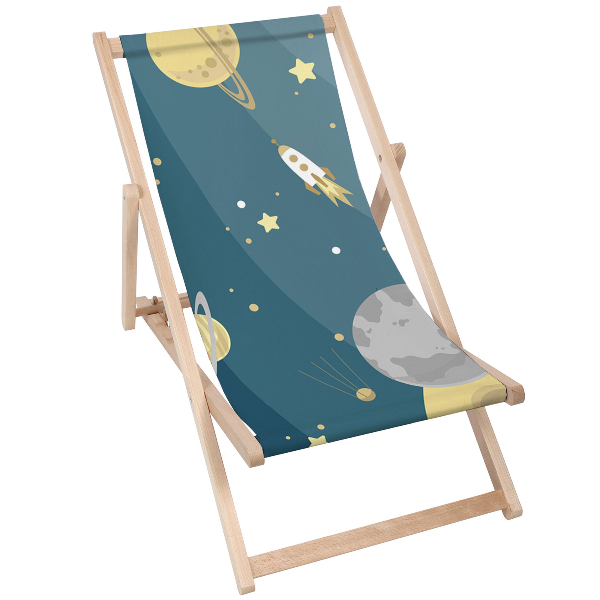 Wooden Deck Chair Galaxy-M