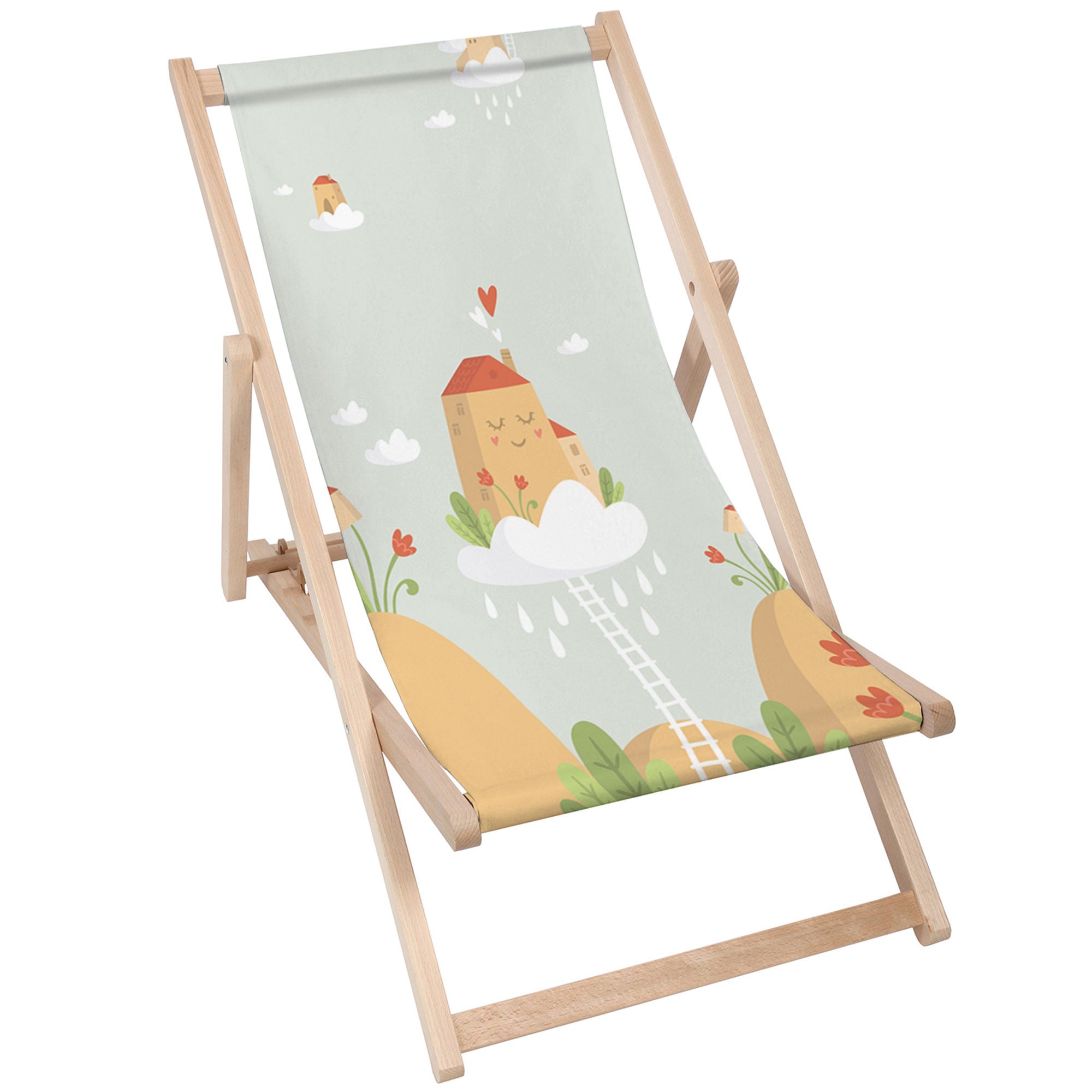 Wooden Deck Chair Magic House-M