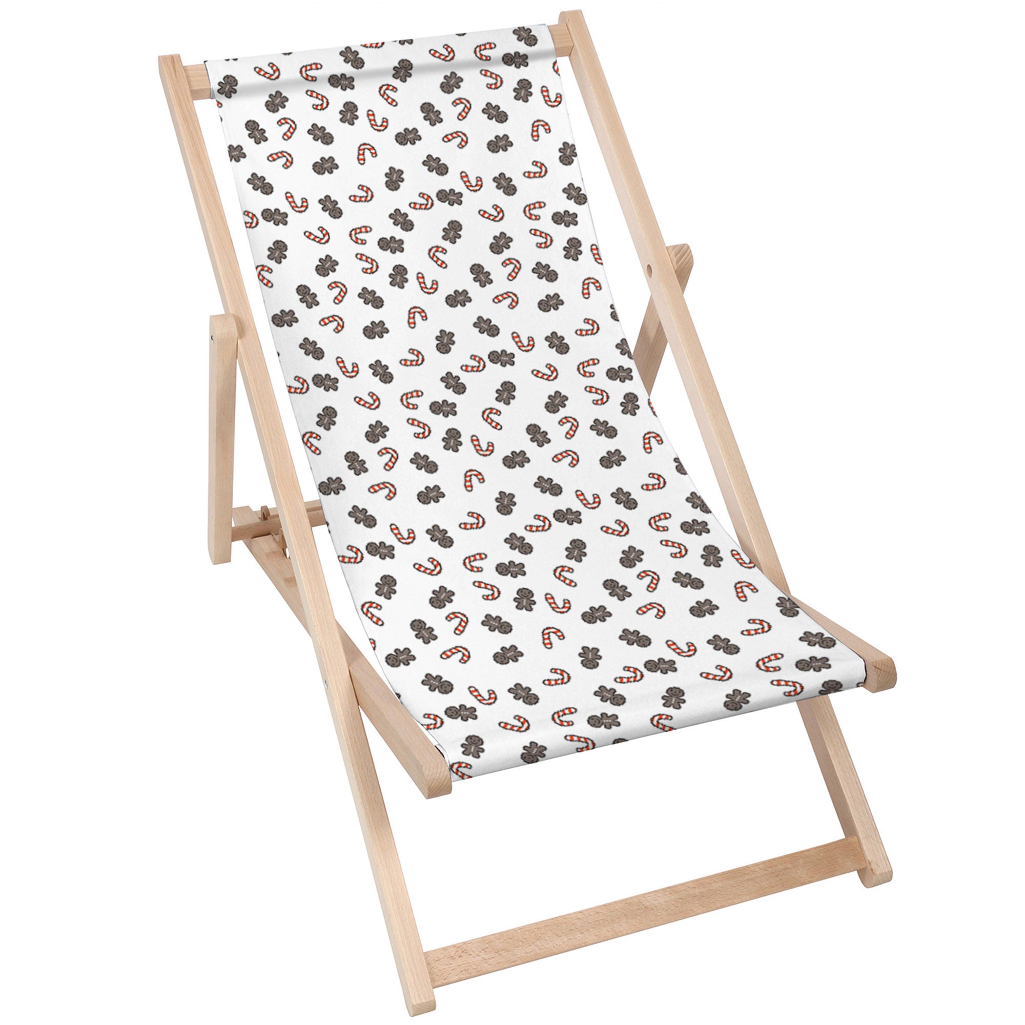 Wooden Deck Chair Gingerbread-M