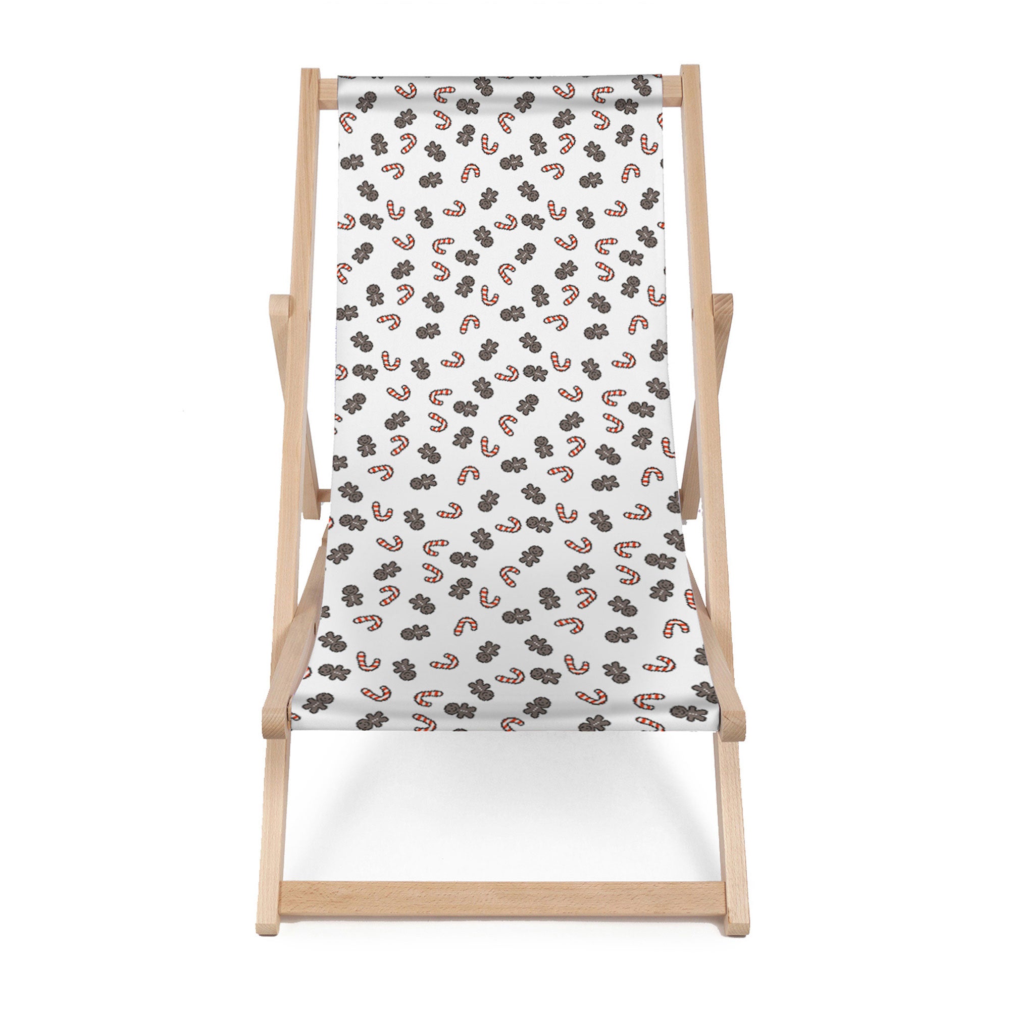 Wooden Deck Chair Gingerbread-M