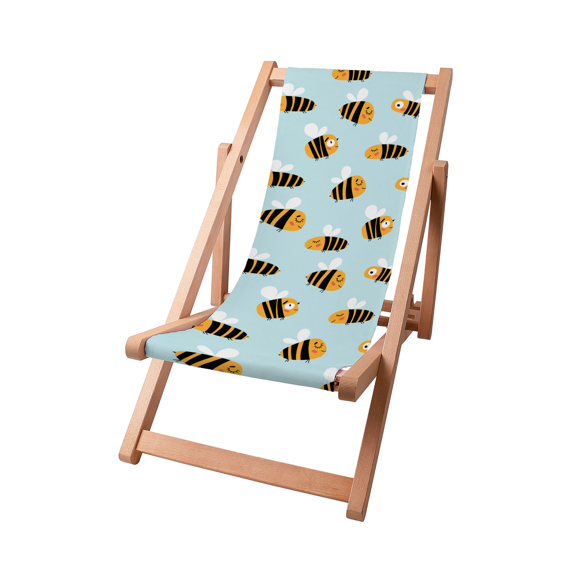Wooden Deck Chair Bee Life