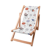 Wooden Deck Chair Cartoon Galaxy