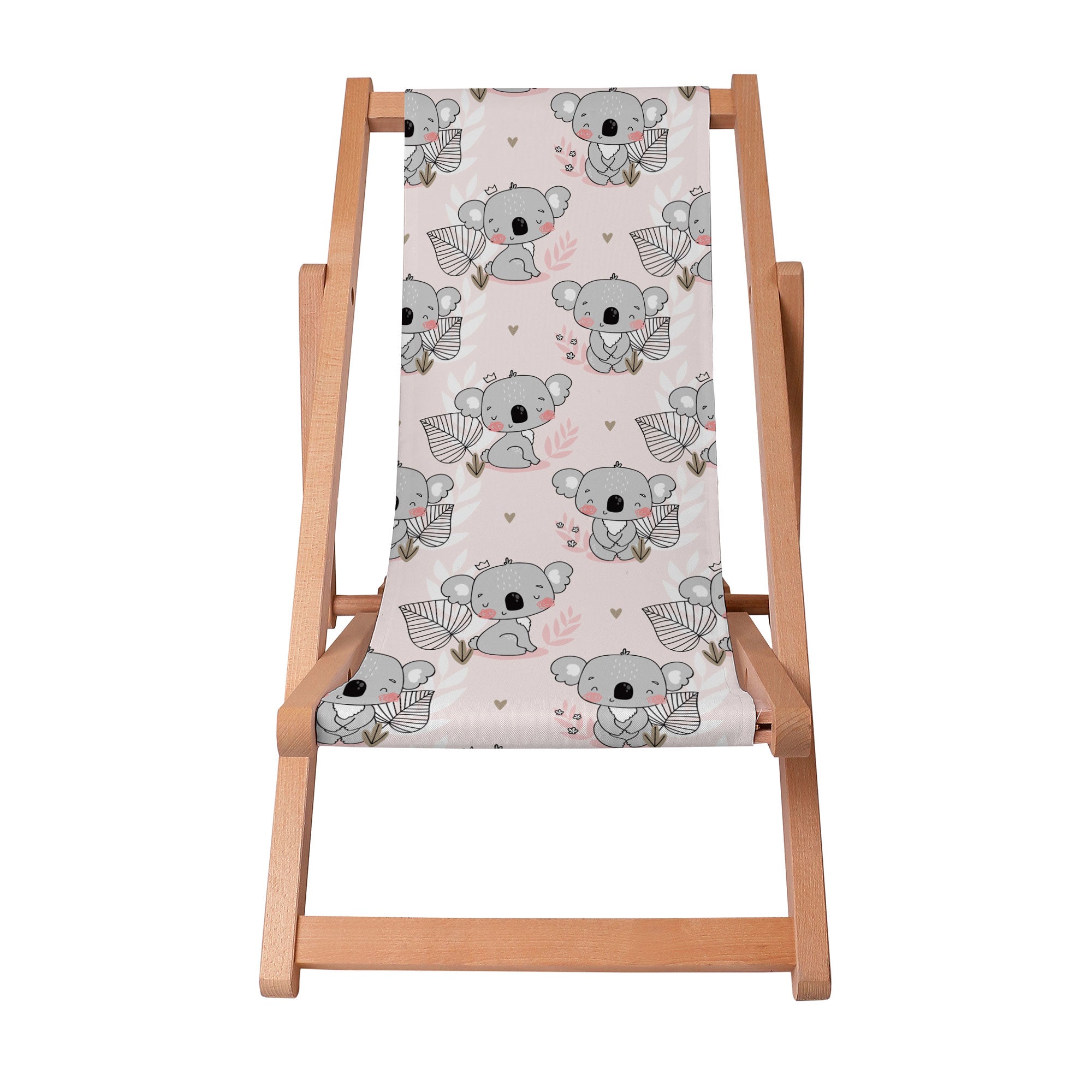 Wooden Deck Chair Cute Koala-S