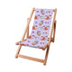Wooden Deck Chair Funny Dog in the Bath-S