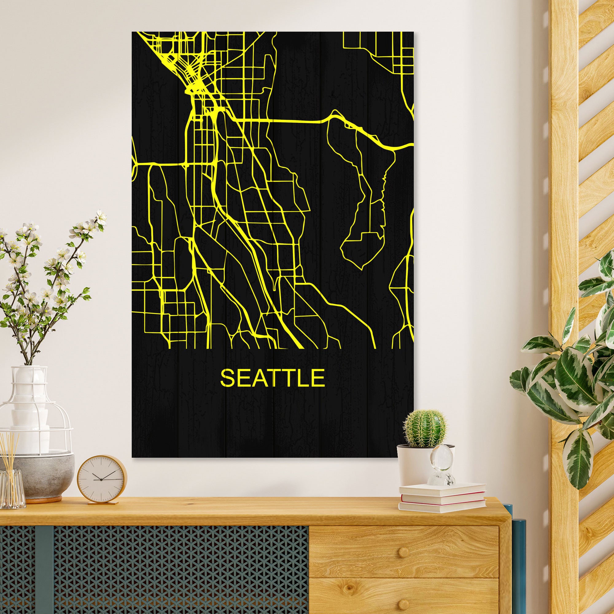 Obraz Wood Seattle-70x90 cm