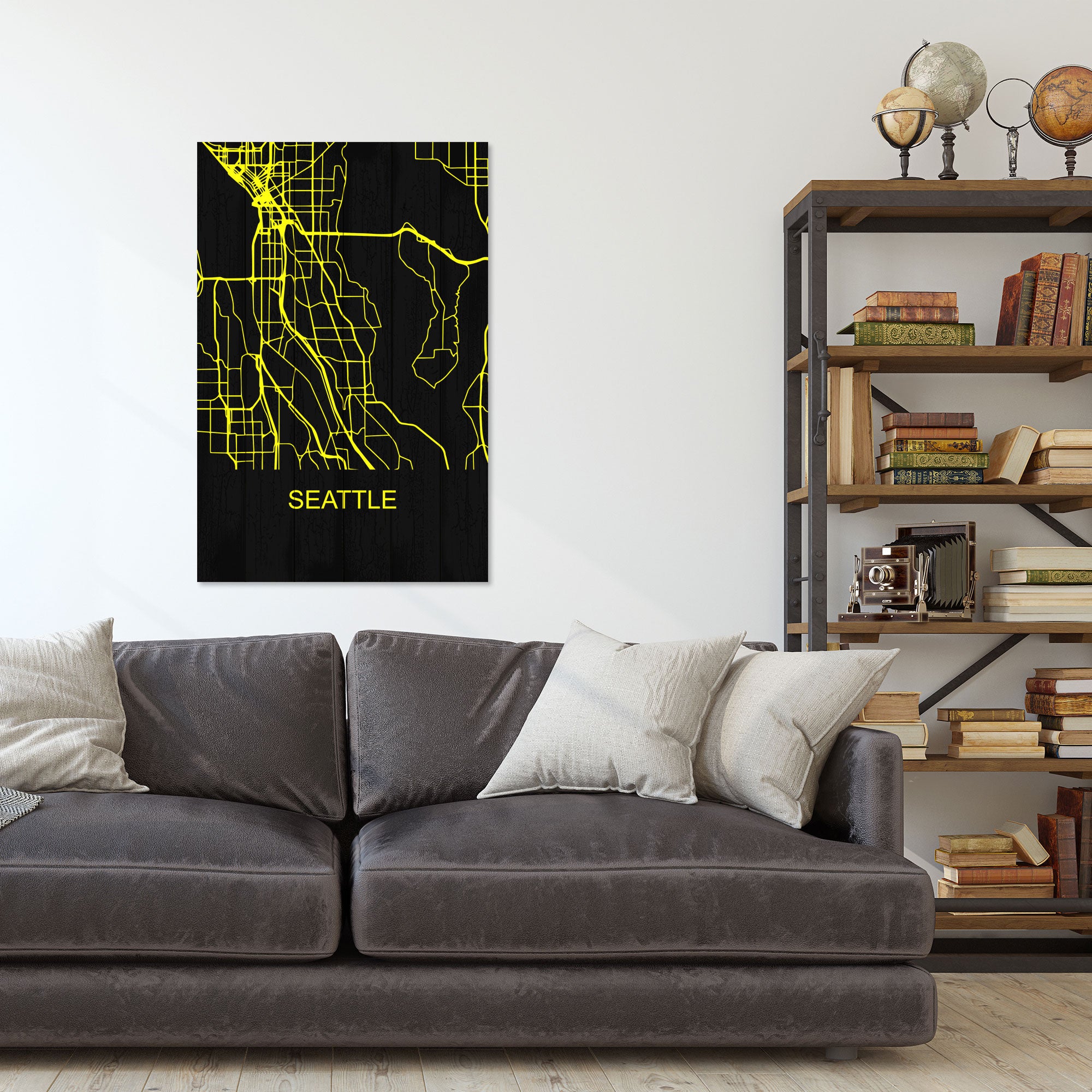 Obraz Wood Seattle-40x60 cm