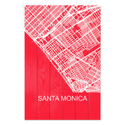 Obraz Wood Santa Monica-50x70 cm