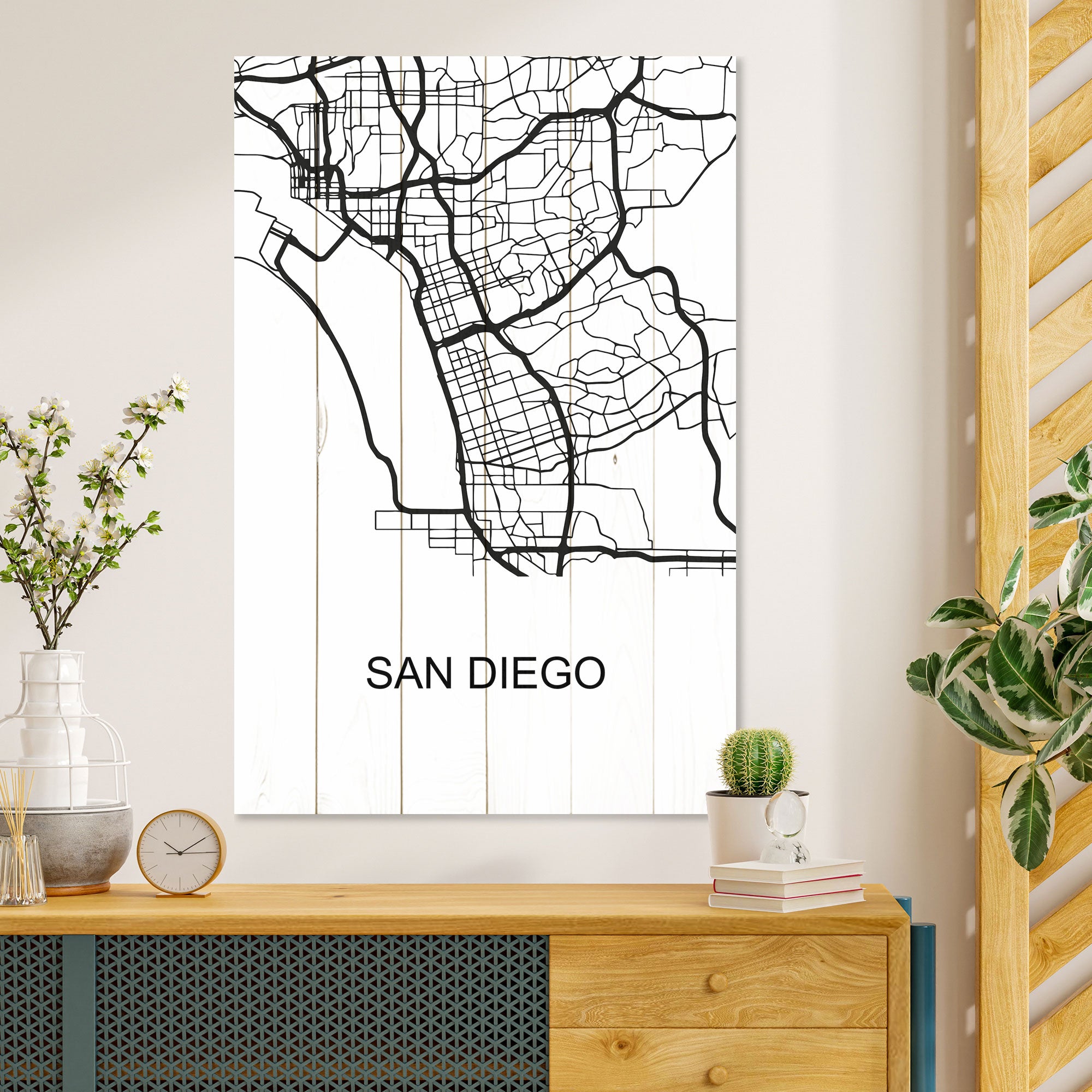 Obraz Wood San Diego-40x60 cm