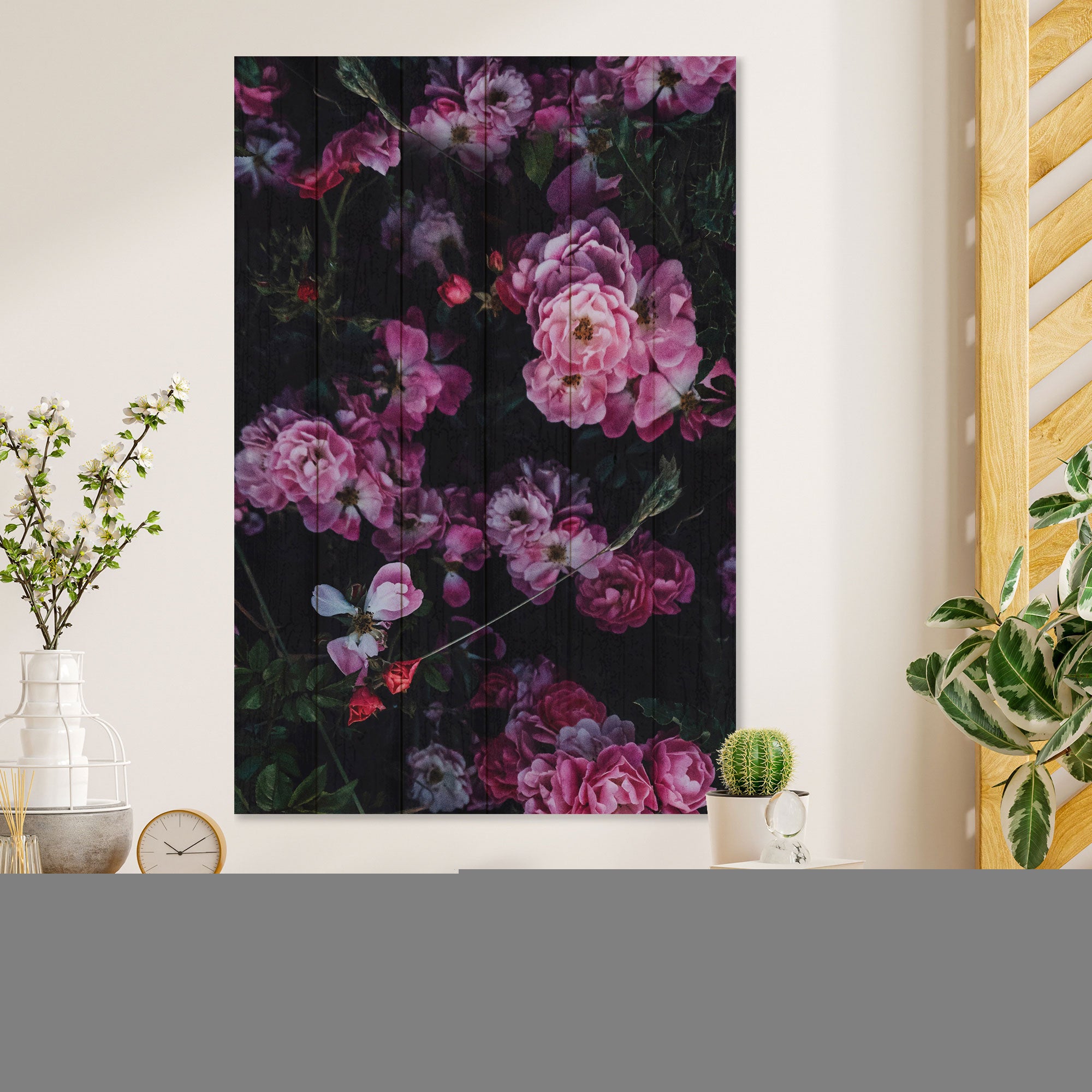 Obraz Wood Wild Bloom-20x30 cm
