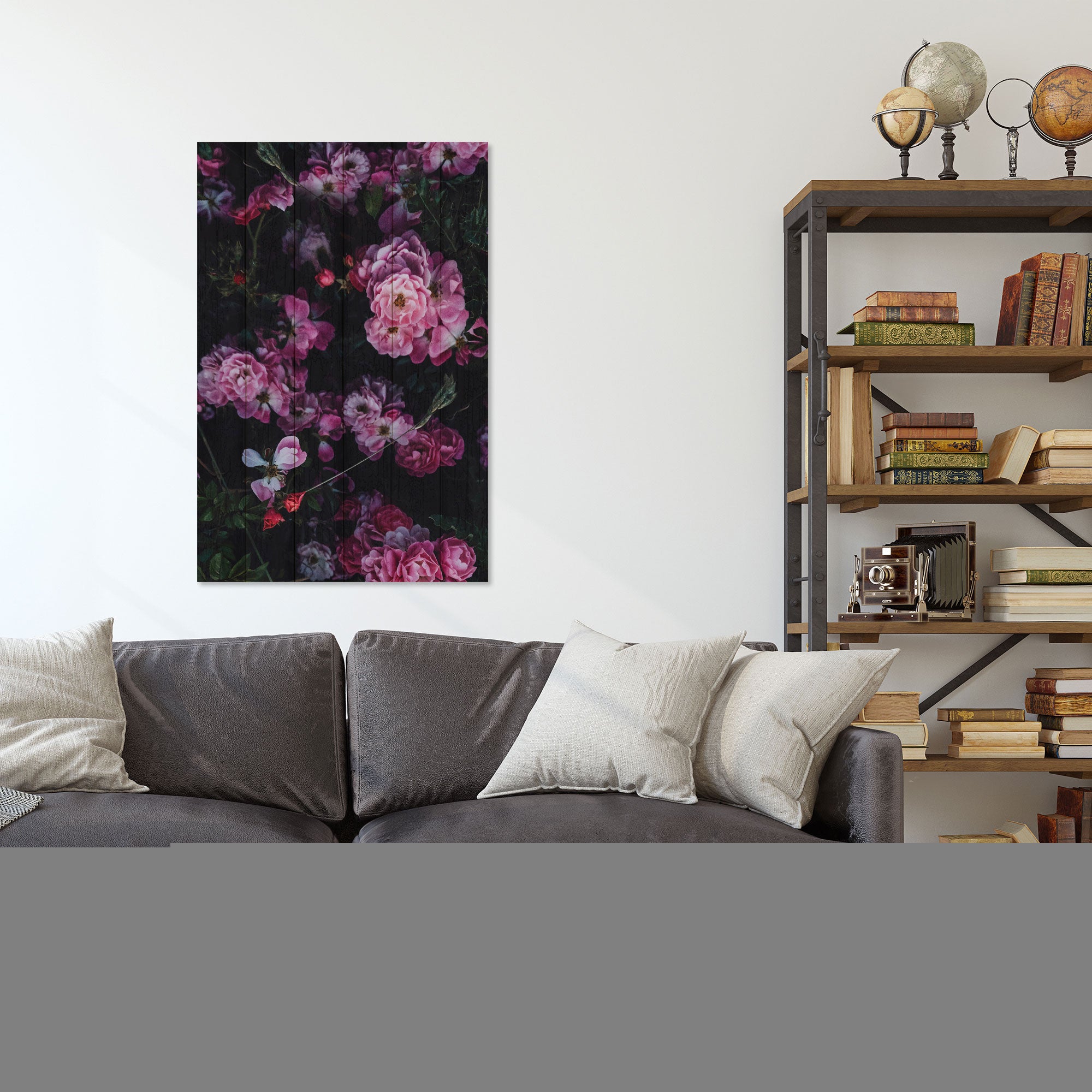 Obraz Wood Wild Bloom