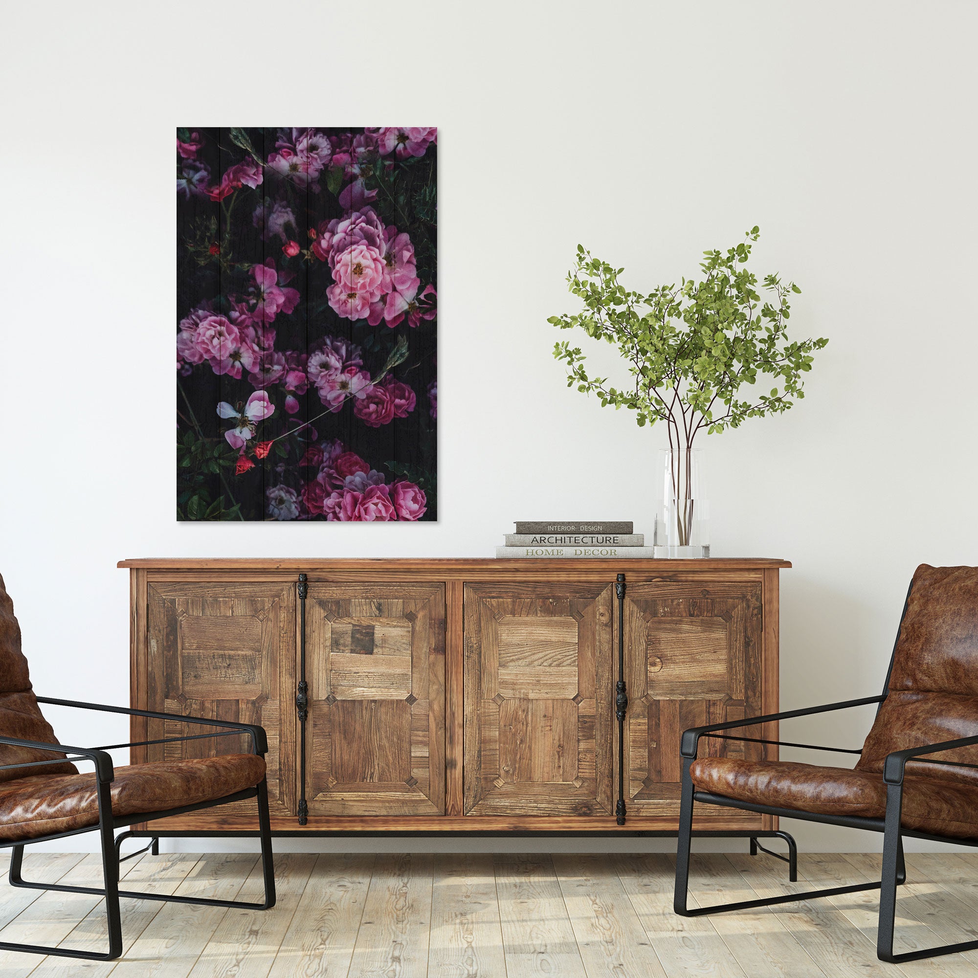 Obraz Wood Wild Bloom-20x30 cm