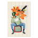 Obraz Wood Man with a Duck's Head-50x70 cm