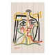 Obraz Wood Picasso Abstrakt 3