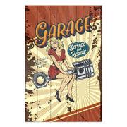 Obraz Wood Garage Service and Repair-20x30 cm