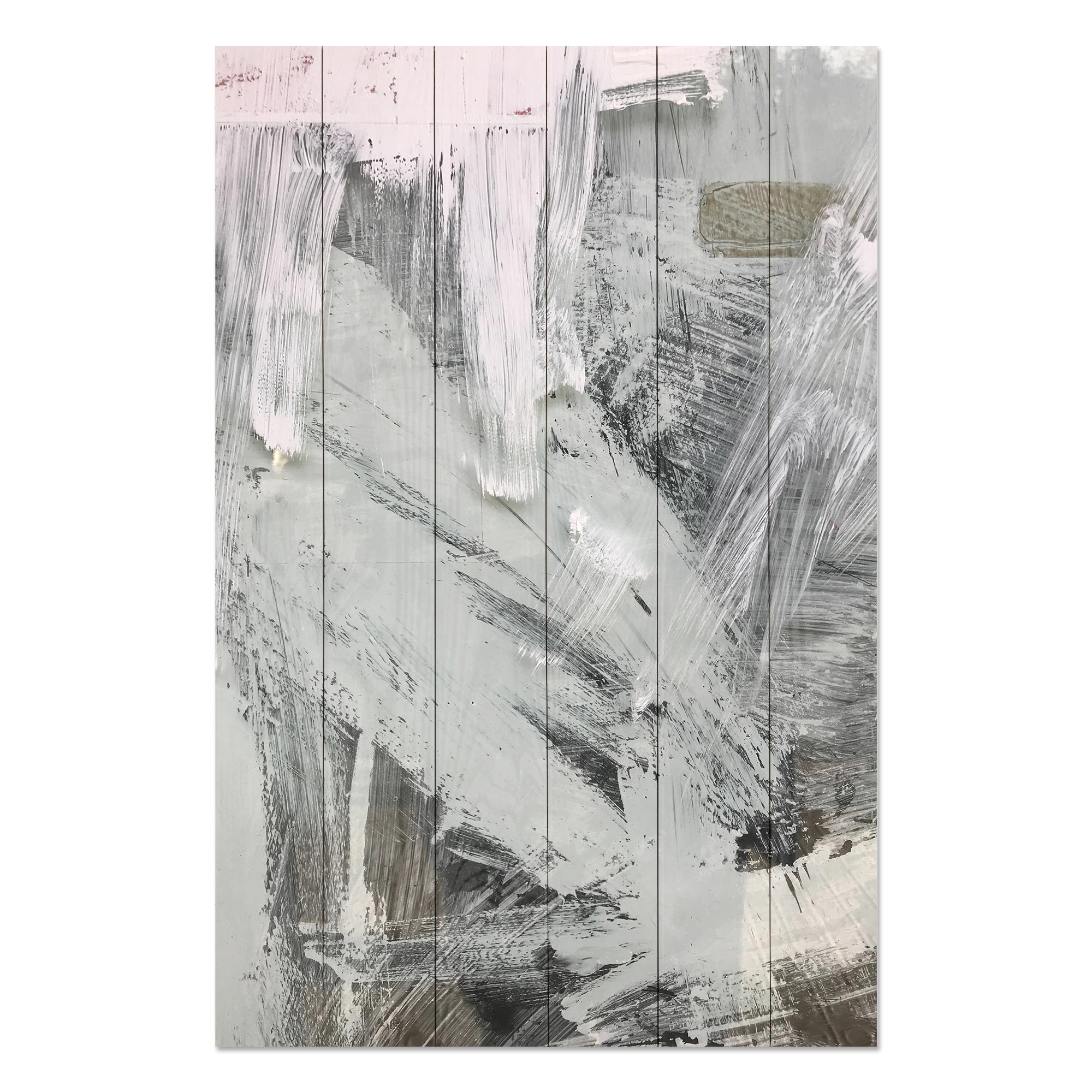 Obraz Wood Gray Streaks-40x60 cm