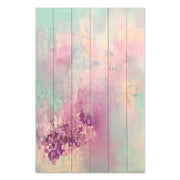 Obraz Wood Colorful Thoughts-60x90 cm