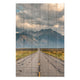 Wood Picture Long Road-30x30 cm