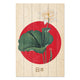 Obraz Wood Japonská koláž-40x60 cm
