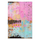 Obraz Wood Colorful Brush Strokes-60x90 cm