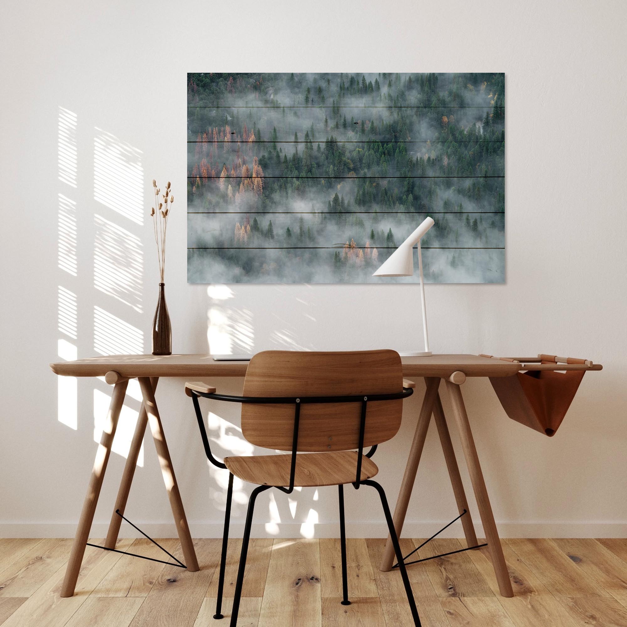 Obraz Dřevo Les Po dešti-40x60 cm