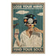 Wood Picture Lose your Mind-60x90 cm