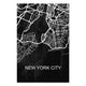 Obraz Wood New York City-50x70 cm