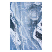 Obraz Wood Blue Abstraction-50x70 cm