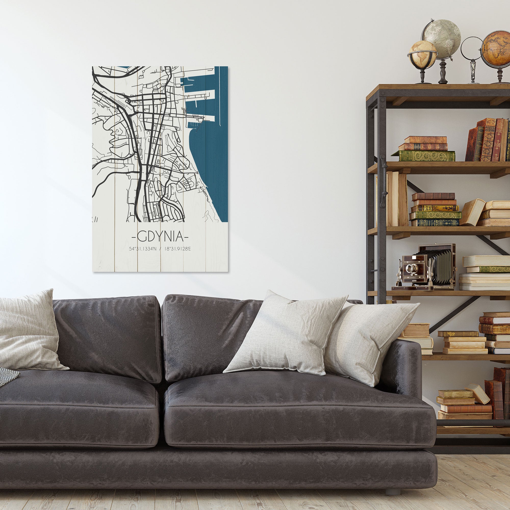 Wood Picture Gdynia-40x60 cm