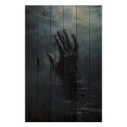 Obraz Wood Ruka Temná voda-60x90 cm