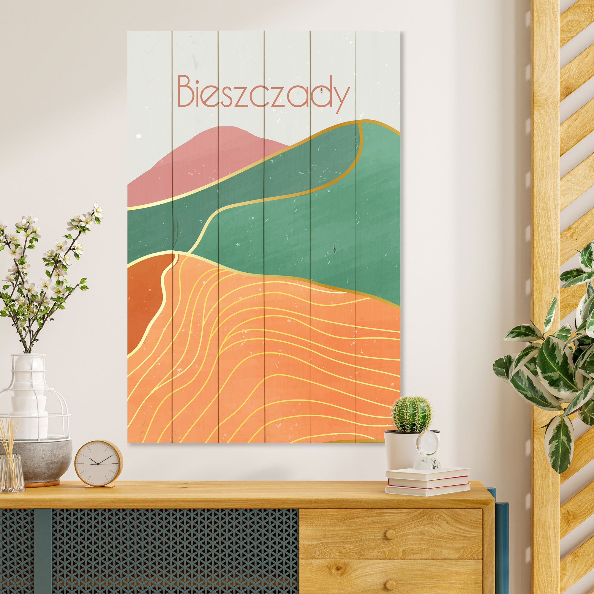 Wood Picture Bieszczady