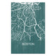 Wood Picture Boston-50x70 cm