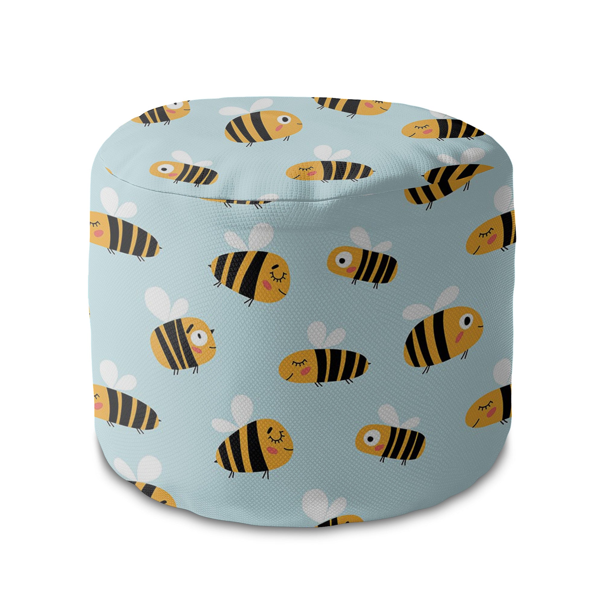Kulatý puf podnožka Bee Life