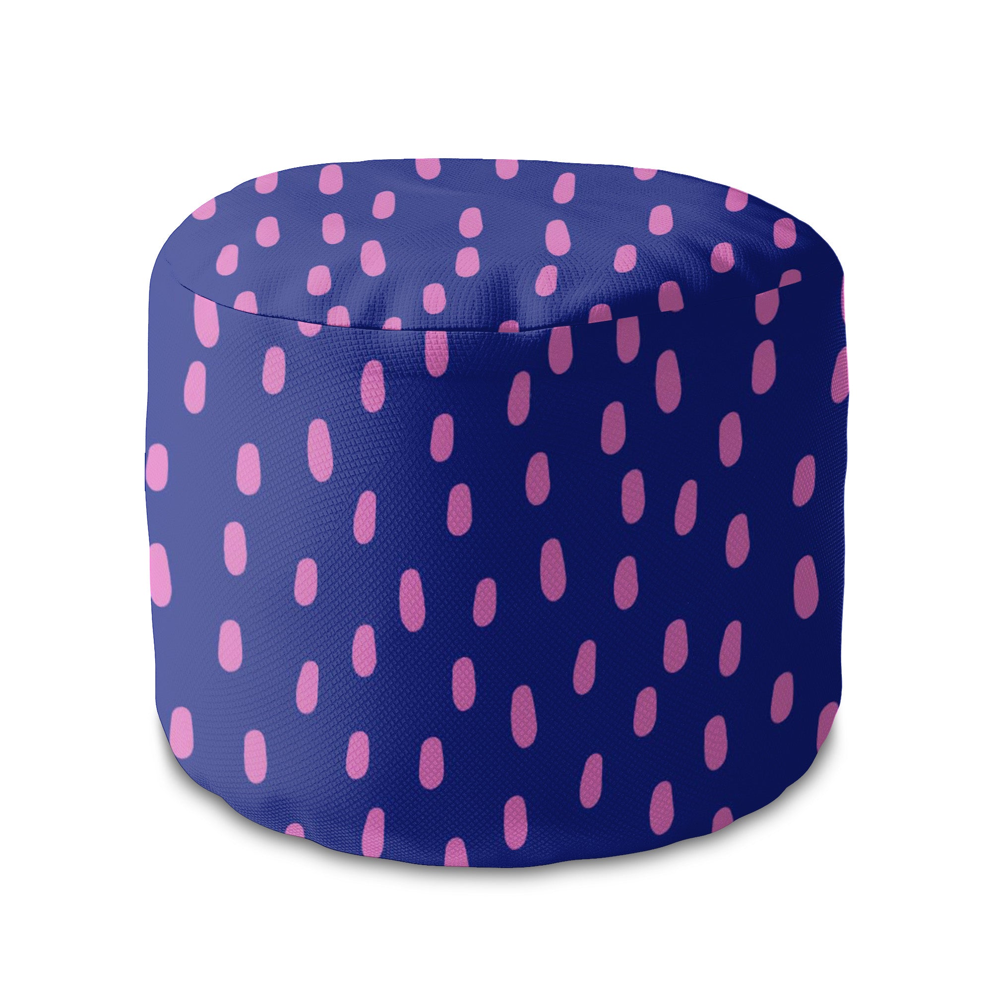Kulatá podnožka Puf Pink Spots