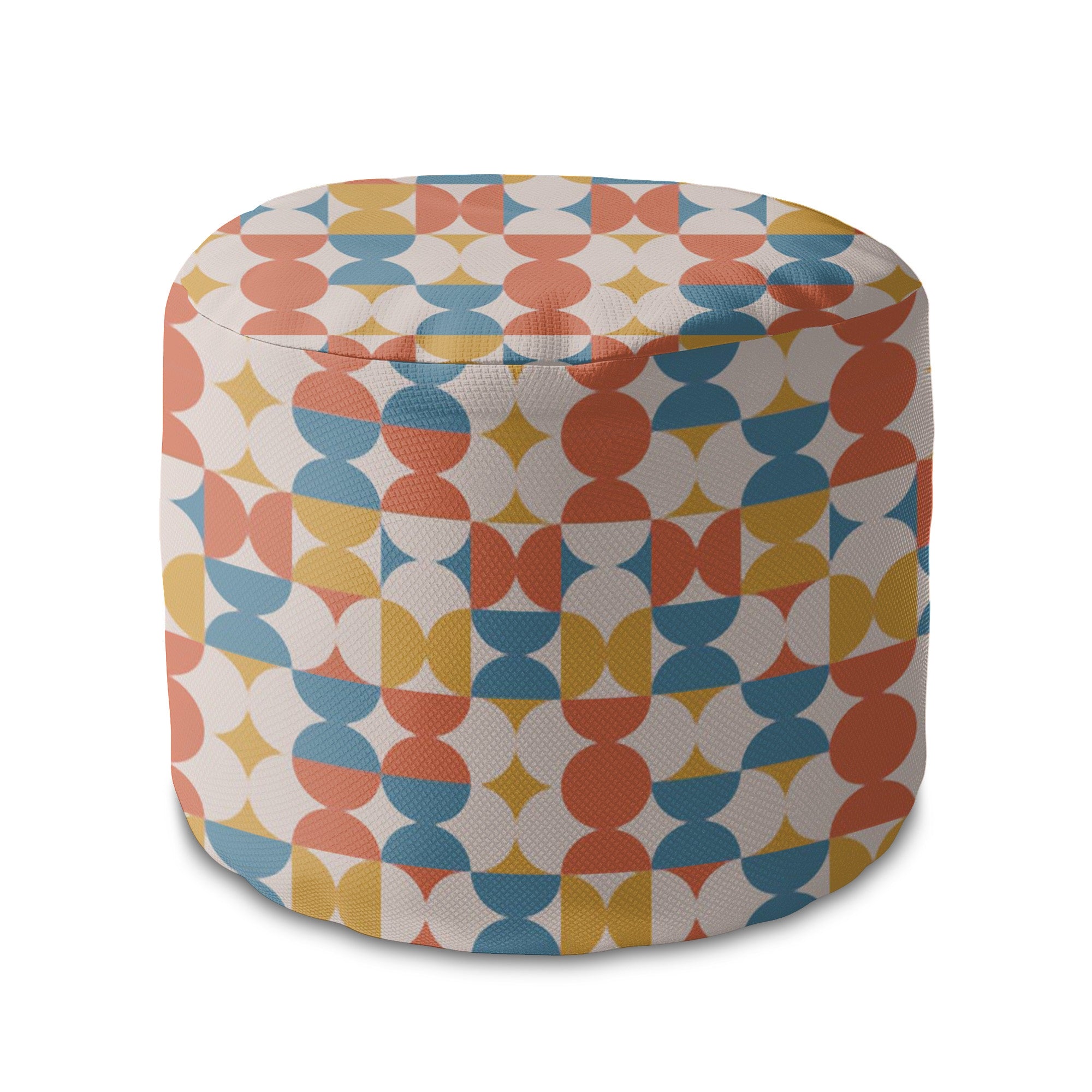 Kulatá podnožka Geometric Retro