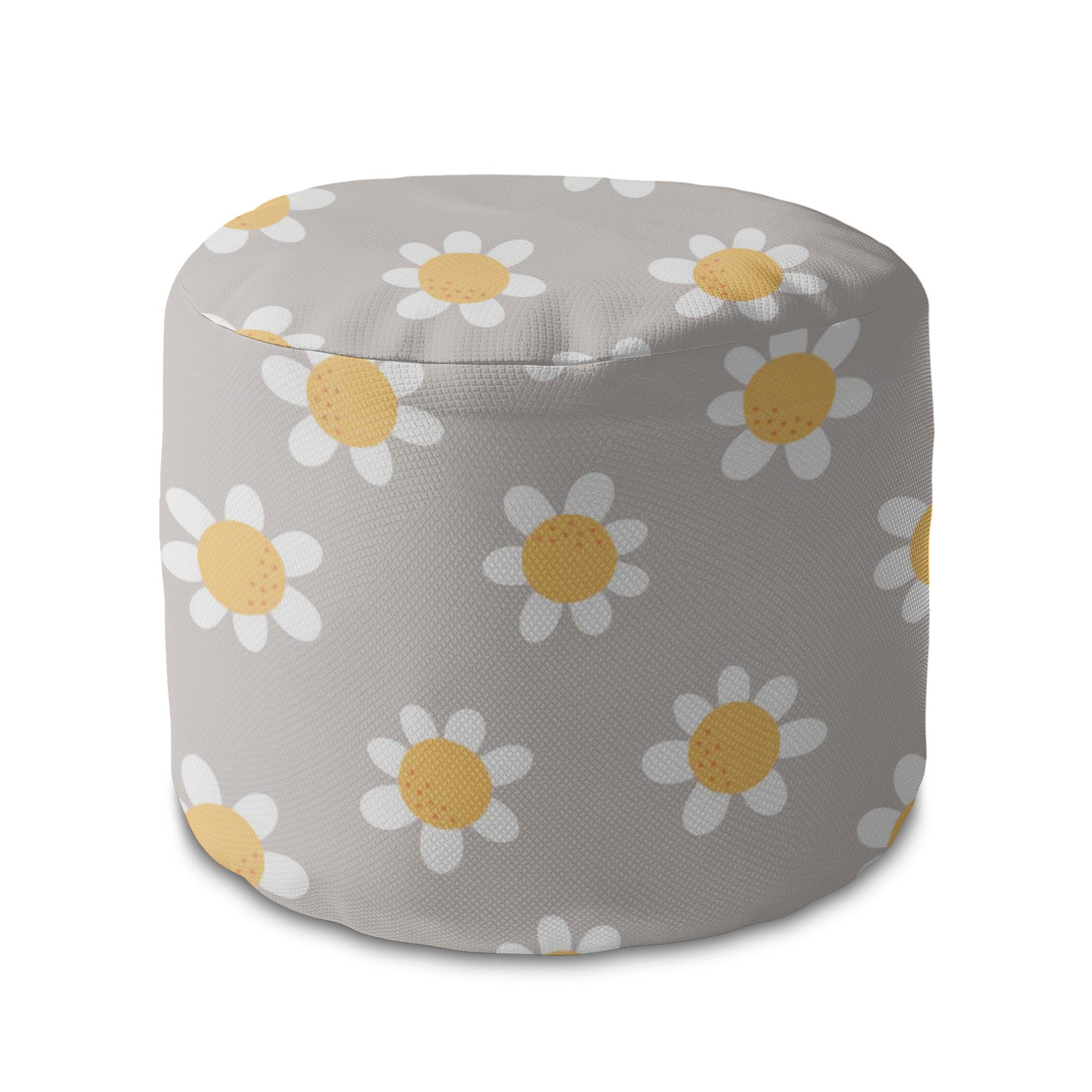 Runder Hocker Fußstütze Daisies