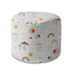 Runder Hocker Fußhocker Autumn Mushroom-Oxford